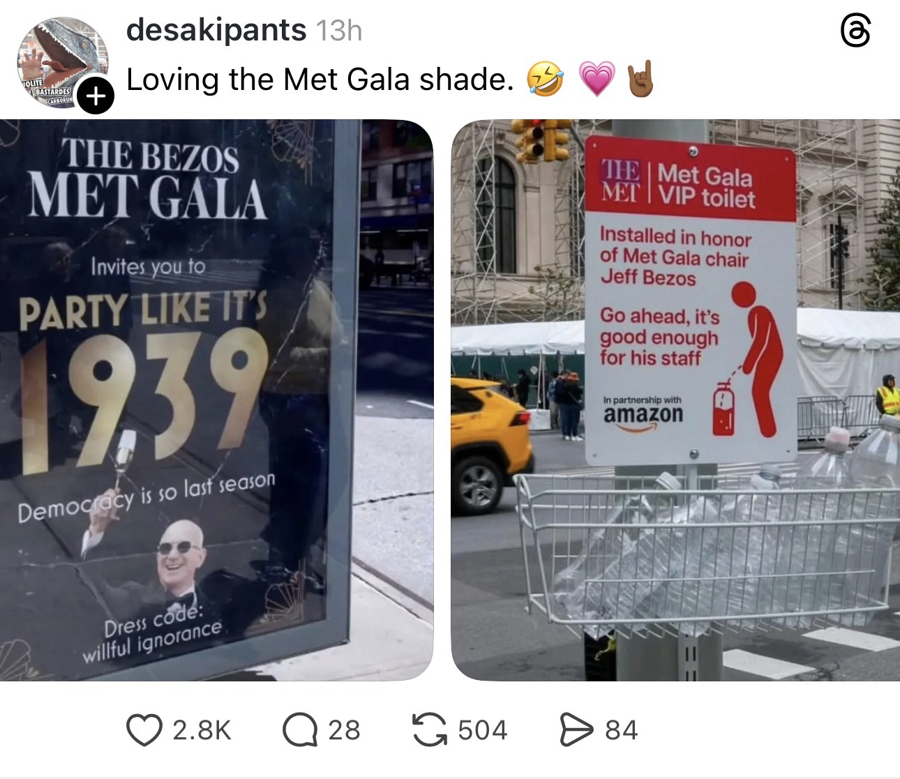 Posted media